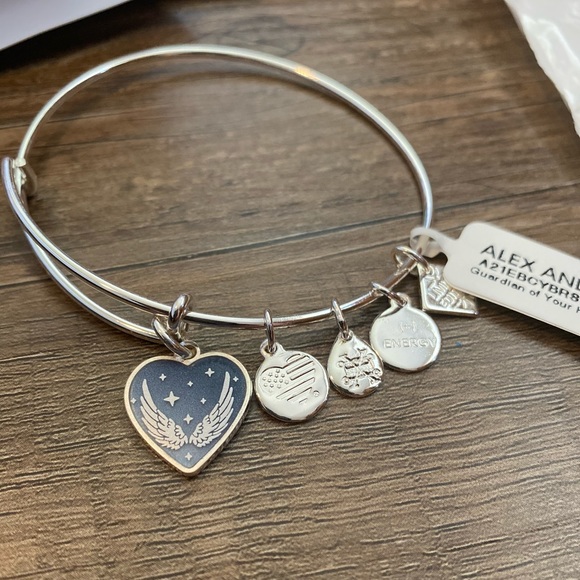 Alex and Ani Strength and Protection Rememberance Charm Bracelet - Picture 3 of 3